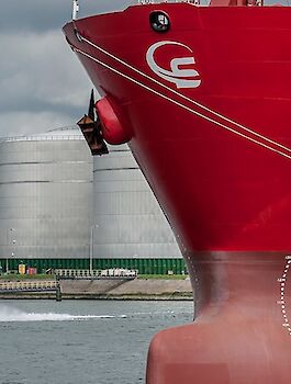 Brandbeveiliging van tankopslag in Port of Amsterdam