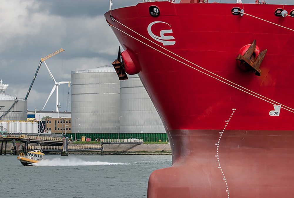 Brandbeveiliging van tankopslag in Port of Amsterdam