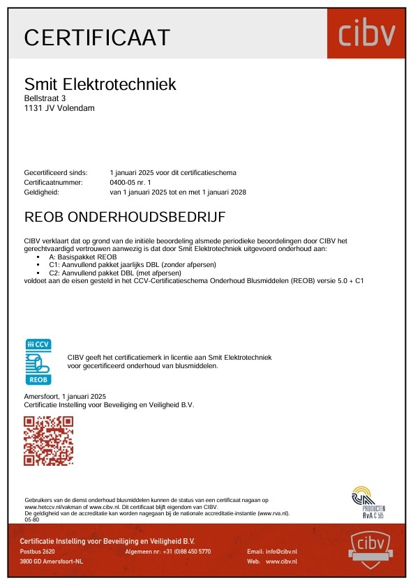 REOB 5.0 Onderhoudsbedrijf
